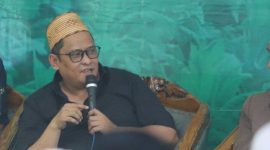 TOKOH: Haji Her, pengusaha tembakau Madura dideklarasikan maju di Pilkada 2024. Merebut kursi M1 Pamekasan. (ZAINI DAHLAN/TELITI). 