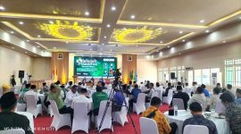 BELAJAR: PWNU Jatim bersama Pondok Pesantren Nurul Jadid (PP NJ) Paiton, Probolinggo gelar Halaqah Pesantren Ramah Santri, Senin (14/10). (PONIRIN MIKA/TELITI) 