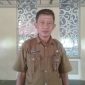 WAWANCARA: Plt Kepala Dinas Ketahanan Pangan dan Pertanian, Nolo Garjito dalam sesi wawancara di kantor terkait aktivitas pertanian yang berhenti akibat cuaca ekstrem. Selasa (15/10)